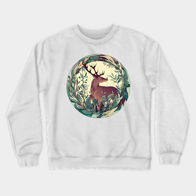 Red Hart Crewneck Sweatshirt by Once Upon A Tee